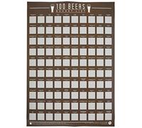 Gift Republic GR630009 Cervezas Scratch Off Cubo Listm