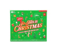 Gift Republic So This is Christmas True or False Game - Juego de cartas festivo - 100 datos navideños para familiares y amigos
