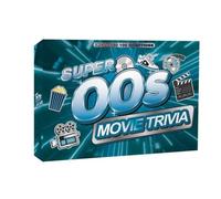 Gift Republic, Super 00s Movie Trivia Cards - Baraja de preguntas de 100 cartas, desafío de conocimiento cinematográfico de los años 2000, compacto y portátil, ideal para fiestas, noches de juego y