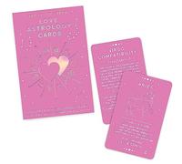 Gift Republic Tarjetas de astrología de Amor | Comprender los Signos del zodíaco en Las relaciones, Rosa