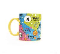 Gift Republic Taza 80's Decade, color negro