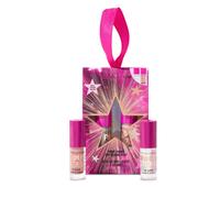 Revolution Mini Set de Gloss Voluminizadores Pout Bomb, 2 Brillos con Ácido Hialurónico y Péptidos, Tamaño de Viaje, Vegano y Libre de Crueldad Animal