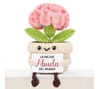 Giftasy Regalo Abuela, Regalo Abuela Cumpleaños - Clavel Crochet