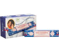 Giftbrit Satya Nag Champa - Varillas de incienso (15 g, 12 unidades, ideal para meditación, yoga, aromaterapia
