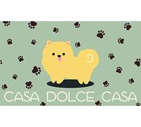 GIFTCOMPANYITALY OGGETTI IDEE DESIGN Zerbino Gift Company Dolce Casa Felpudo Cocos 75 x 45 cm, Coco, Multicolor, 1, 4