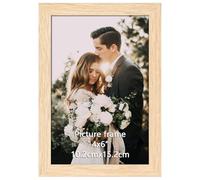 Giftgarden Marco 10x15, Marcos de Fotos Color Madera de PVC, Perfecto para Enmarcar Paisajes, Retratos, Obras de Arte y Fotografías, Ideal Opción para Espacios de Arte, Oficinas y Hogares