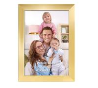 Giftgarden Marco 9x13, Marcos de Fotos Dorado de PVC, Perfecto para Enmarcar Paisajes, Retratos, Obras de Arte y Fotografías, Ideal Opción para Espacios de Arte, Oficinas y Hogares