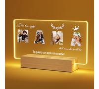Giftove Regalo Dia de la Madre Mamá - Dia de la Madre Regalos Originales - Lampara Mama Personalizada - Marcos de Fotos Dia de la Madre - Ideas para Regalar a Mama - Regalos de Cumpleaños