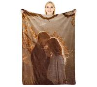 Giftove Regalos Personalizados para Parejas - Manta Personalizada con Foto y Texto - Regalos para Mi Novio de Cumpleaños Aniversario - Regalo Original para Novio, Novia, Regalos San Valentin Navidad