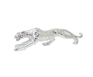 Gifts 4 All Occasions Limited Estatua Abstracta de Resina de Leopardo de 101,6 cm, tamaño único