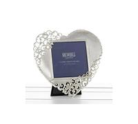 Gifts and More Gifts Marco para Fotos con Forma de corazón y Encaje, Regalo para San Valentín o cumpleaños, 20233, 127 x 127 mm