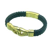 Gifts for Men Charm Bracelet, Bangle Personalised Chinese Sign Men's Bangle Wrist Chain Stainless Steel