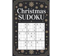 Gifts for Men: Christmas Sudoku: Funny Stocking Stuffers or White Elephant Book for Him