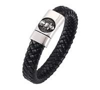 Gifts for Men Men's Bracelet Personalised Bracelets Stainless Steel Sailing Boat Men's Bracelet Vintage Bracelet Stainless Steel with Magnetic Clasp