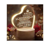 Gifts for Mom From Daughter Mother's Day Birthday Gifts for Mom From Son 3d Engraved Night Lights 3.9 Inch Acrylic Keepsake Usb Power Supply-mxbc[PB]