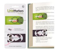 Gifts for Readers & Writers Linemarker - Marcapáginas magnéticos, juego de 2 soportes para páginas, clips de soporte para libros para leer, marcadores de página magnéticos elegantes, idea de regalo