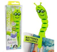 Gifts for Readers & Writers Luz de Lectura Flexilight Pal | Marcador y Luz de Lectura 2 en 1 | Lámpara LED con Clip | Luz de Libro para Leer para Niños, Adultos | Accesorios Libros | Regalo Lectores