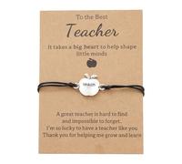 Gifts Women Bracelets Blessing Card Teacher Bangle Watches for Men with Large