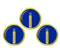 Giftshop UK Masónico Lodge Junior Warden Pelota Golf Marcadores