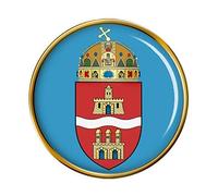 Giftshop UK Pin dorado de Budapest (Hungría)