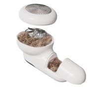 Gifyym afeitadora eléctrica de peluches, con pantalla LED 2 contenedores de polvo removedor - aparato eléctrico antipelusa - para afeitarse tela ropa muebles sofá casa viaje dormitorio