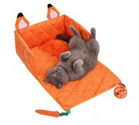 gifyym Alfombrilla de juegos para perros, divertida, antideslizante, lámina interactiva, para sofá, cama para perros, para parque, patio, dormitorio, jardín, interior, así como para exteriores, tiempo