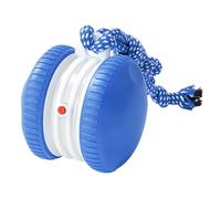 gifyym Bola interactiva - Bola para Perros con Cuerda | Juguete Inteligente Recargable para Mascotas para enriquecimiento y Ejercicio físico para Perros pequeños, Juegos de Suelo