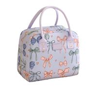 gifyym Bolsa de almuerzo para mujer, bolsa impermeable con lazo de gran capacidad - Bolsa isotérmica para el almuerzo - Para mujeres, niños, escuela, oficina, trabajo, viajes, camping, pesca, pícnic