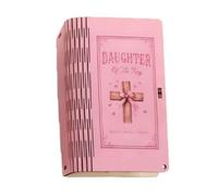 Gifyym Caja de tarjetas de versículos bíblicos - Decoración cristiana con 150 tarjetas de texto - Almacenamiento para Versículos de la Biblia Emocional, para el hogar, aliento oración, iglesia, boda