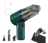 gifyym Car Vacuum Cleaner High Power - Wireless Handheld Auto Vacuum | Portable Car Interior Cleaner For Cars Trucks SUVs Dashboard Seats Floor Mats Crevices Pet Hair Dirt Litter Pickup Tool