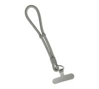 gifyym Correa de muñeca - Correa de muñeca ajustable | Cable para teléfono móvil | Senderismo diario anti-Daisse Range Porte para camping de senderismo al aire libre y en el día a día, gris, Siehe