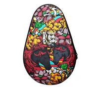 gifyym Cubierta De Raqueta De Tenis De Mesa - Funda De Pádel - Bolsa De Tenis De Mesa | Estuche Nacional De Barrido De Para 2 Raquetas Y Pelotas | Organizador De Barrido En Fe