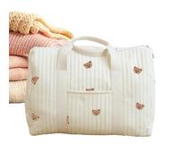 gifyym De Pañales Tote - De Pañales Acolchada Para Bebés | Bols De Viaje Para Viajes, Hospitales, Viajes Nocturnos, Entrenamientos En El Gimnasio, Escapadas Cortas | Diseño Elegante Gran Capacid