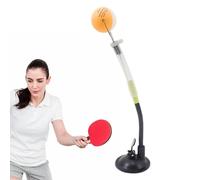 gifyym Entrenador de tenis de mesa | Máquina robot de pong profesional | Equipo de pong tipo ventosa, clip fijo para pelotas de rebote rápido, entrenamiento y práctica para adultos y bam