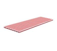 gifyym Funda de mesa para camping, mantel de picnic con funda para banco, tela impermeable a cuadros rojo y blanco para comedor al aire libre jardín y patio