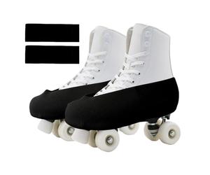 gifyym Fundas Patines - para Patinaje Artístico Y Velocidad | Protección Polvo Y Humedad para Patines | Material Suave Tipo Toalla Absorbe Humedad Tras Entrenamiento, Varias Tallas Disp