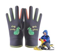 gifyym Guantes de invierno para niños | Accesorios de calor y correr que brillan en la noche | Guantes de deportes de invierno para niños | para niñas deportes al aire libre juego de nieve Scooter