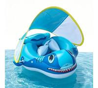 gifyym hinchable para piscina infantil con toldo para el sol, sillón flotante para niños, para reuniones, vacaciones, , lago, río, exterior, edad 6-48 meses