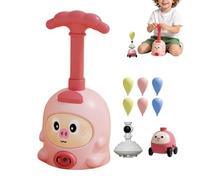 gifyym Juego de bombas de juguete para globos,Actividades divertidas manuales dulces accionadas por aire - Juguete de coche de globo | para el hogar Adentro al aire libre Patio Jardín Terraza Parque