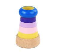 Gifyym Juguete caleidoscopio - 4 caleidoscopios de madera | caleidoscopio giratorio de madera | Aprendizaje visual divertido para niñas niños | Juguete óptico clásico para sala de juegos clase casa