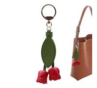 gifyym Llavero con forma de llavero para bolso | Llavero para bolso, adorno decorativo para mochila, para mujeres, adultos, niños, novias, familias, parejas, rojo, Fare riferimento alla descrizione