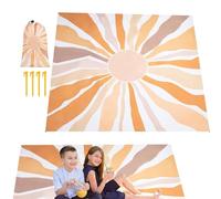 Gifyym - Manta de playa antiarena, manta de picnic al aire libre, resistente al sol, gran tamaño, antiarena, alfombra de playa, secado rápido, portátil, impermeable, accesorios de camping