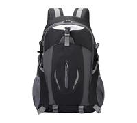 gifyym Mochila de senderismo para hombre, bolsa de senderismo, camping, impermeable, reflectante, para hombre y mujer, Negro , Fare riferimento alla descrizione, Consulte la descripción