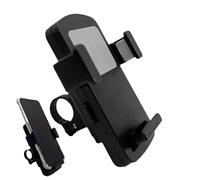 gifyym Montaje de teléfono en bicicleta, soporte para teléfono móvil para bicicleta,Soporte de teléfono ajustable - para ciclos de choque, almohadilla de silicona antideslizante para viajes al aire