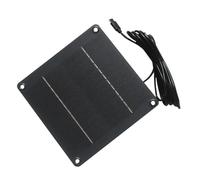 Gifyym Paneles Solares - Cargador solar monocristalino 40 W 12 V, panel cargador exterior, para exteriores, camping, remolque de casa, techo y granja