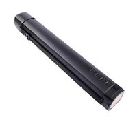 gifyym Poster Tube 24 Inches - Protect Your Artwork Documents | Extendable Blueprint Holder With Adjustable Shoulder Strap | For Posters Floor Plans Maps Drawings Tracing Paper Portable Storage, Negro
