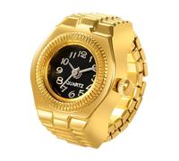 gifyym Reloj de dedo, reloj de dedo elástico vintage, reloj de dedo casual con banda elástica para hombres y mujeres, recuerdo de fiesta, uso diario, Navidad, día de San Valentín, cumpleaños,