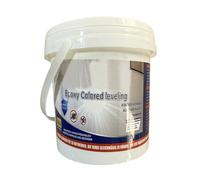 gifyym Reubicación Del Piso De Resina - De Color - Recubrimiento De Suelo Impermeable | Color Autoevaltado Con De Cuarzo, Aspecto De Mármol De Alto Brillo, Agua Basada En Agua,