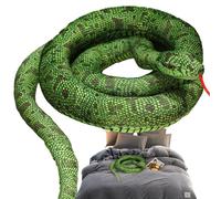 gifyym Serpiente rellena - Peluche de serpiente gigante | Peluche de serpiente grande ultra suave de 110 cm para niños | Juguete realista de Boa Constrictor de piel de animal relleno