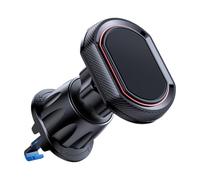 gifyym Soporte de coche para teléfono portátil, Montura del teléfono para el coche - Fuerte clip magnético Bracket,Soporte triple Accesorios Soporte Soporte Soporte de seguridad para camiones SUV VO